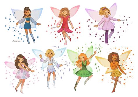 Here’s some more of the rainbow magic fairies!! This time, the Jewel Fairies 💎 Rainbow Fairies 🌈 ...