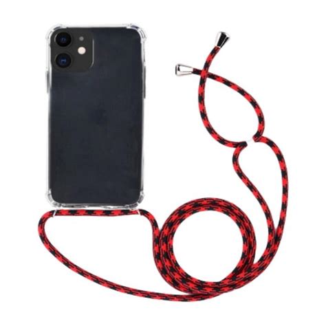 EQ Necklace String iPhone 11 Pro Case - Red Strap Price in Kuwait - Xcite