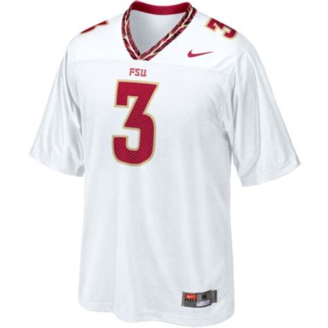 Nike Florida State Seminoles (FSU) #3 Replica Football Jersey - White ...