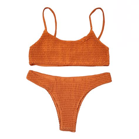 Bikini Tirantes Textura 3 Colores Lmdi