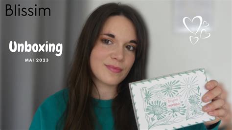 Unboxing Box Blissim Mai 2023 🤩 Youtube