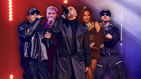 Don Omar Junto A Wisin Y Yandel Anitta Y Machine Gun Kelly En Premio