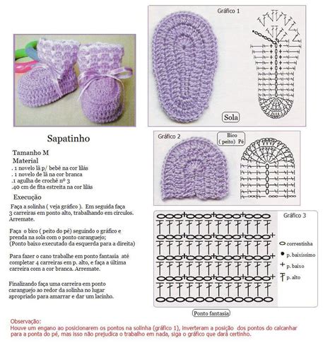 Zapatitos De Beb A Crochet Patrones Imagui