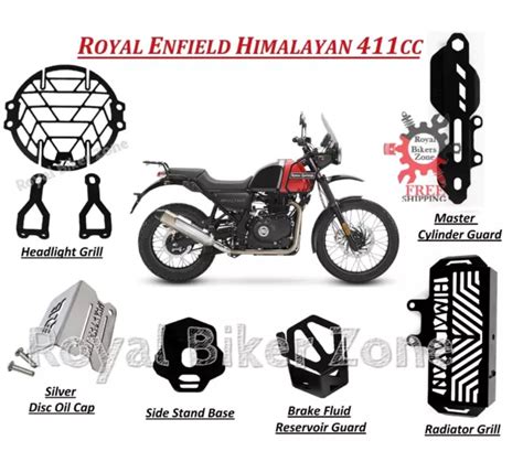 ROYAL ENFIELD PACK Combo De Six Accessoires Pour Himalayan BS4 BS6