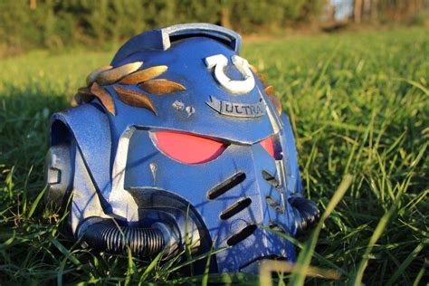 Space Marine Inspired Helmet Etsy