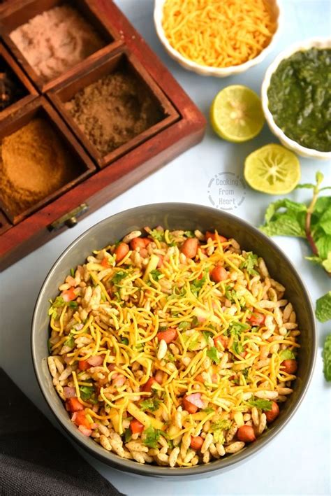 Raw Mango Bhelpuri Mango Bhel Raw Mango Chaat Cooking From Heart