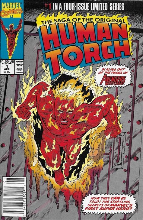 The Saga Of The Original Human Torch Comic Issue Copper Age Limited