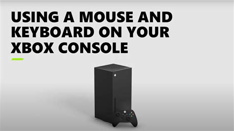 Using Mouse And Keyboard On Your Xbox Console YouTube