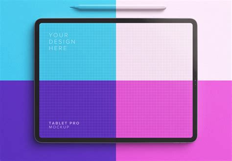 IPad Pro 12 9 Mockup Custom Scene