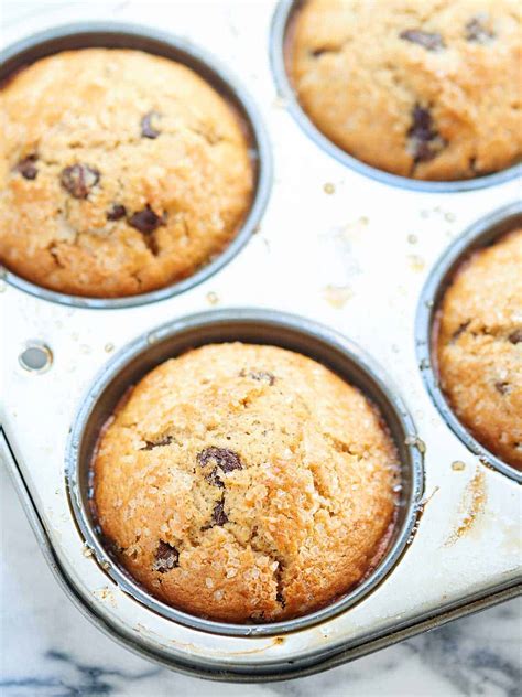 Chocolate Chip Muffins - Jumbo Bakery Style Muffins