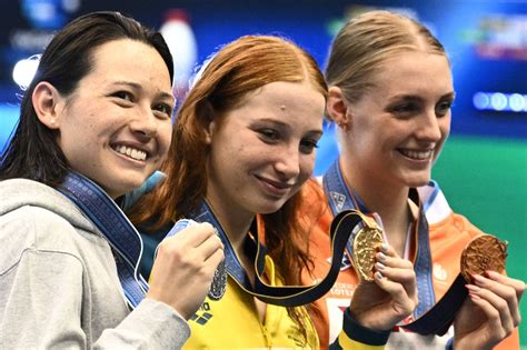 World Aquatics Championships Siobhan Haughey Takes Silver In