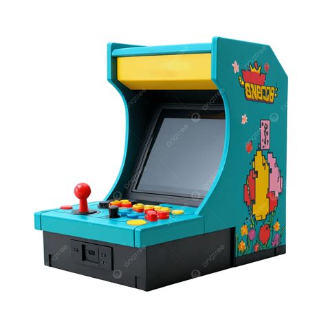 hinh anh  arcade mini theo chu de retro voi  dieu khien va nghe