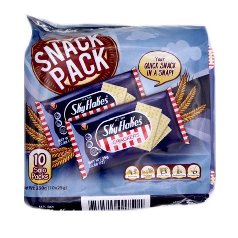 Skyflakes Biscuits 10s Singles Snackpack 25g Oceanic Supermarket