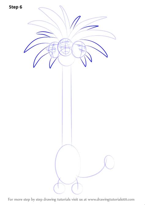 Learn How To Draw Alola Exeggutor From Pokemon Sun And Moon Pok Mon