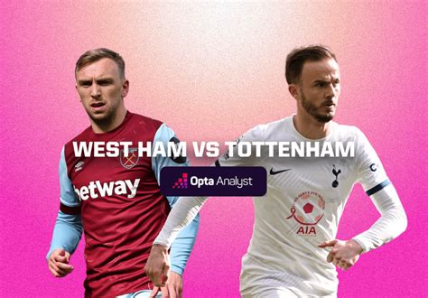 West Ham Vs Tottenham Prediction Opta Analyst