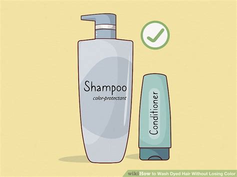 how to wash hair color