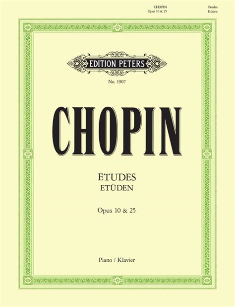 Frederic Chopin Etüde Op 10 No 8 Piano Solo Digital Sheet Music