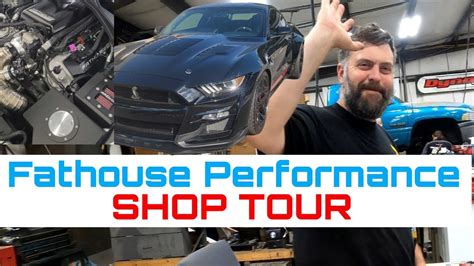 Fathouse Performance Shop Tour Ford Mustang Twin Turbo Shelby Code Red