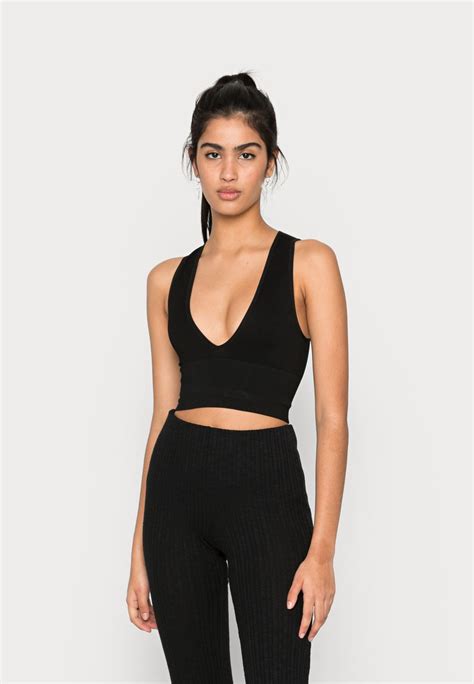 Bdg Urban Outfitters Josie Toppi Black Musta Zalando Fi