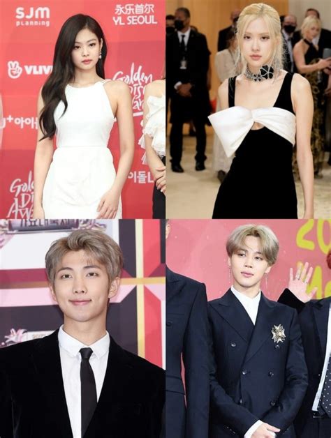 Jimin RM Jennie y Rosé irán a Met Gala 2023 BTS y BLACKPINK