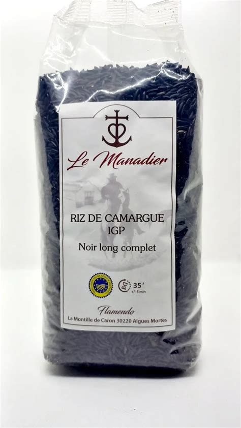 Kg De Riz De Camargue Igp Noir Long Complet Le Fruit De Camargue