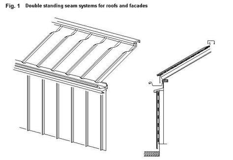 Standing Seam Wall Detail