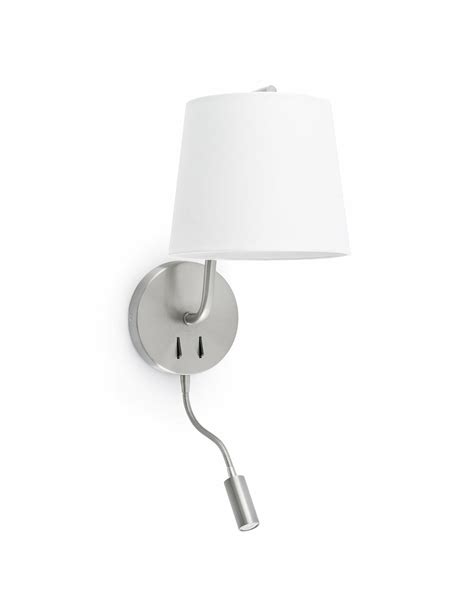 Aplique De Pared Berni Reader Faro L Mpara Con Lector Led