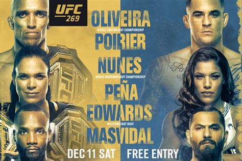 Charles Oliveira vs Dustin Poirier | Sweetwater Chicago