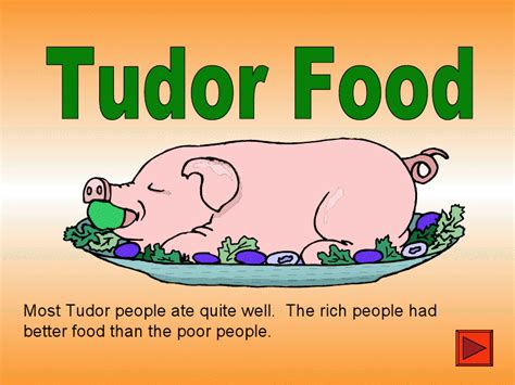 Tudor Food PPT for 5th - 6th Grade | Lesson Planet