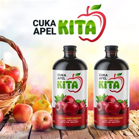 Jual Cuka Apel Batu Organik Cuka Apel Nutri Great Cuka Apel Kita