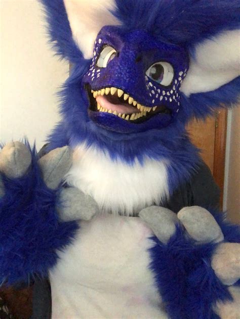 Dino Mask Fursuit Mini Partial Etsy