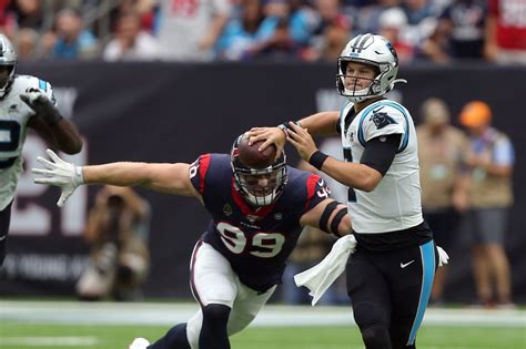 Houston Texans Final Score Post Game Recap Panthers 16 Texans 10