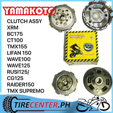 Yamakoto Clutch Assy Rus Cg Tmx Supremo Raider Wave Wave