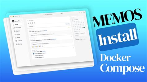 How To Install Memos With Docker Compose EASY STEPS