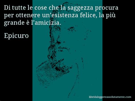 Cartolina Con Aforisma Di Epicuro Libri Da Leggere Assolutamente