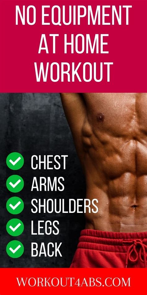 Workout Plan Without Weights Workout For Abs Training Videos And