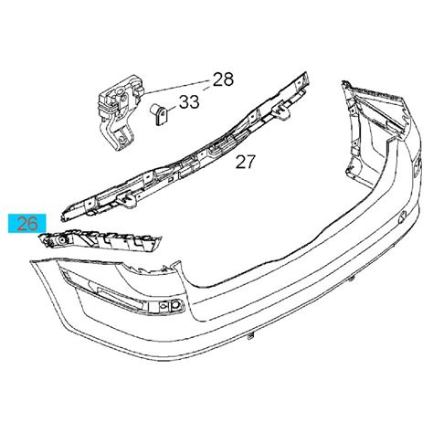 Lizg Wspornik Lewy Zderzaka Tylnego Gm Opel Astra H Kombi