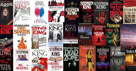 Obras De Stephen King - Bibliografia de Stephen King - Lista de Obras