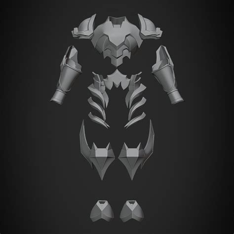 Kingdom Hearts Ventus Armor For Cosplay D Model D Printable Cgtrader