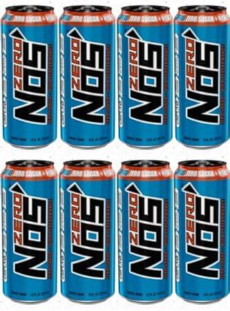 Amazon NOS Zero Sugar High Performance Energy 16 Fl Oz Pack Of