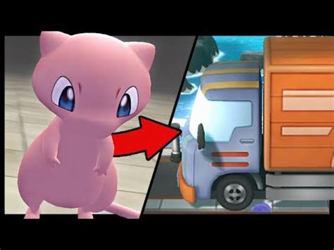 What Happens If You Bring MEW To The TRUCK In Lets Go Pikachu And Eevee