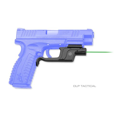 Dlp Tactical Green Laser Sight For Springfield Armory Xd Xdm Hs2000 9m