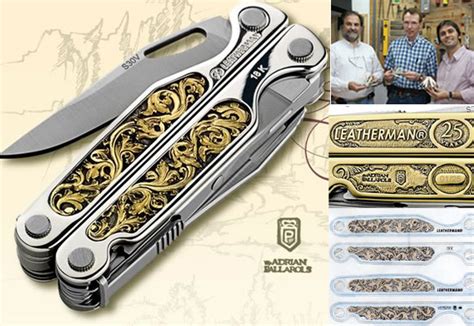 Luxury Leatherman Knife Costs $40,000 – Elite Choice