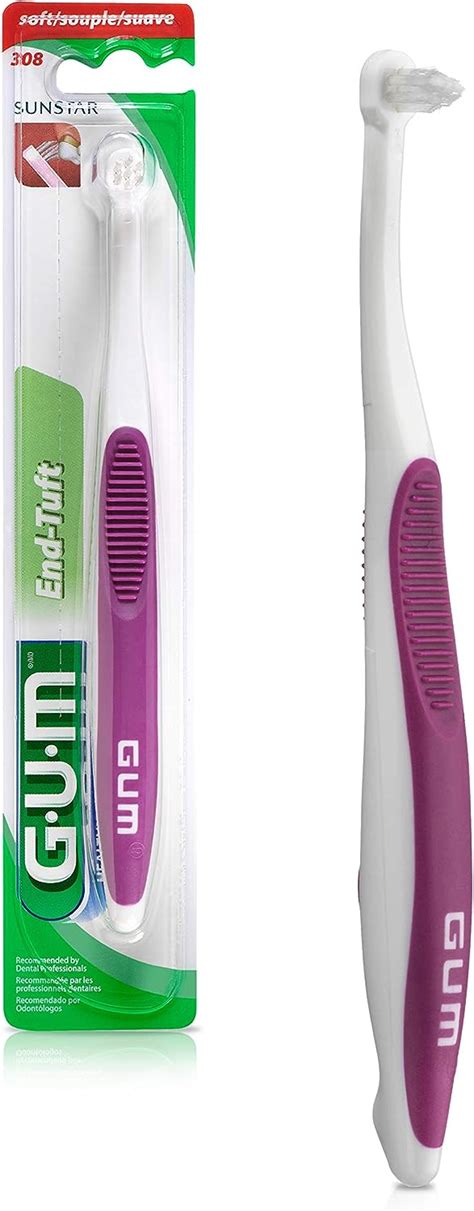 Gum 308rqb Sunstar End Tuft Toothbrush Uk Health And Personal Care