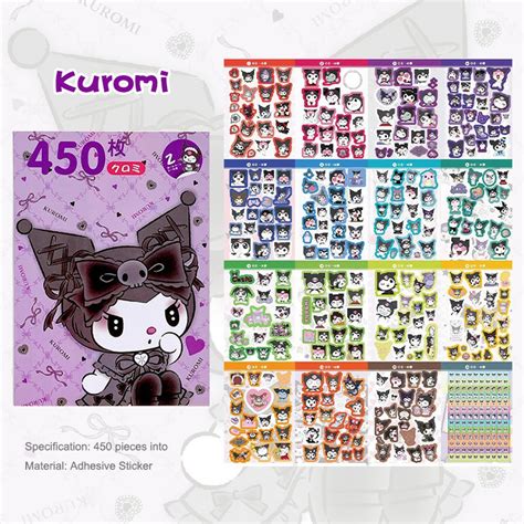 Jual Pcs Roll Stiker Lucu Sanrio Stiker Kartun Diy Melody Kurome