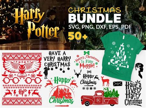 50 Harry Potter Christmas Svg Free Svg Files For Cricut