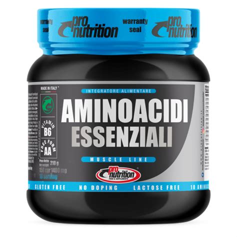 Pronutrition Aminoacidi Essenziali Eaa Formato Cpr Elettronicshop