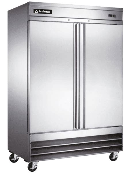 Refrigerador En Inoxidable 2 Puertas Sólidas Rv 2Ps Ss 01 Kinoxa