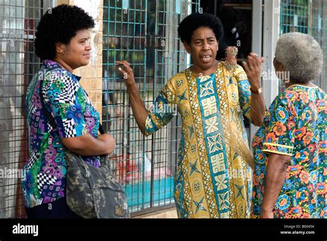 Fiji Nadi Street Scene Stock Photo Alamy