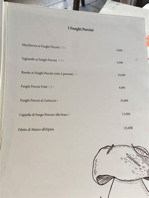 Menu Da Ristorante Bernardone Camaiore Via Sandro Pertini 427 Via